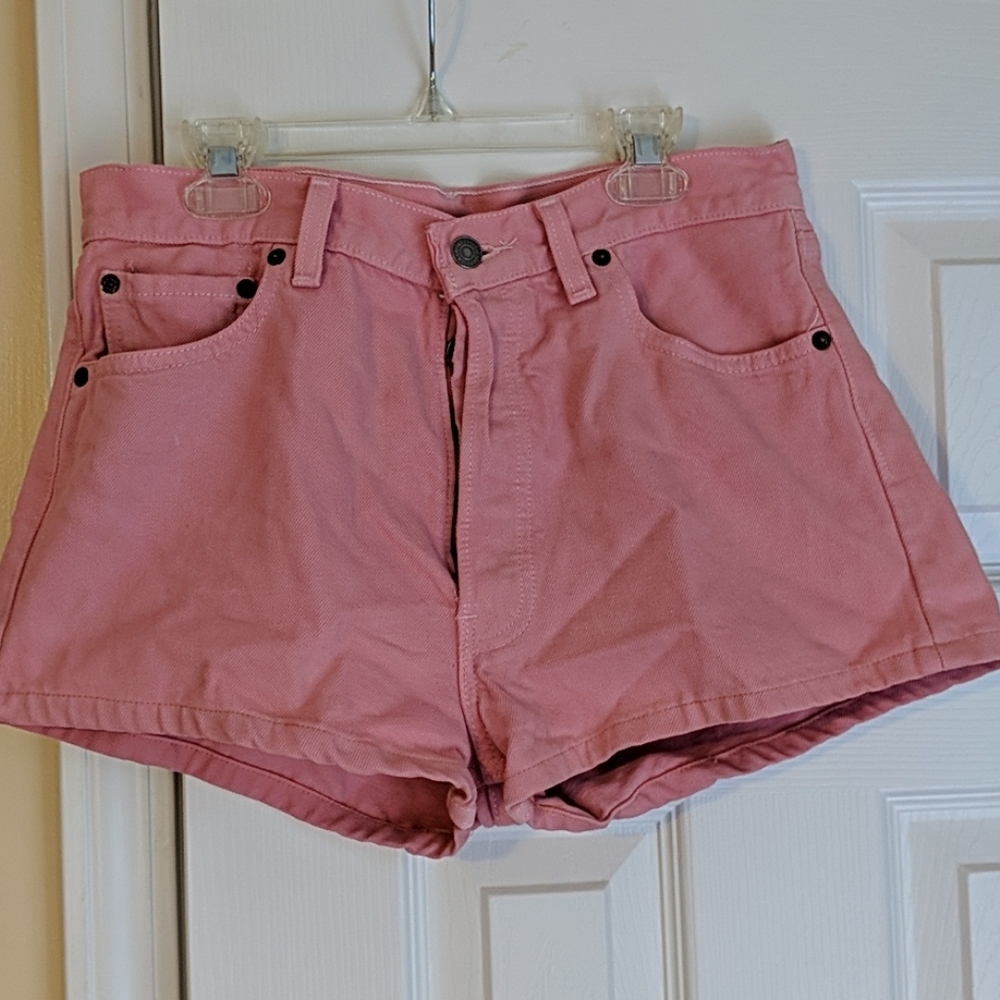 Vintage 80's/90's Cutoffs by Levi's Pink Denim